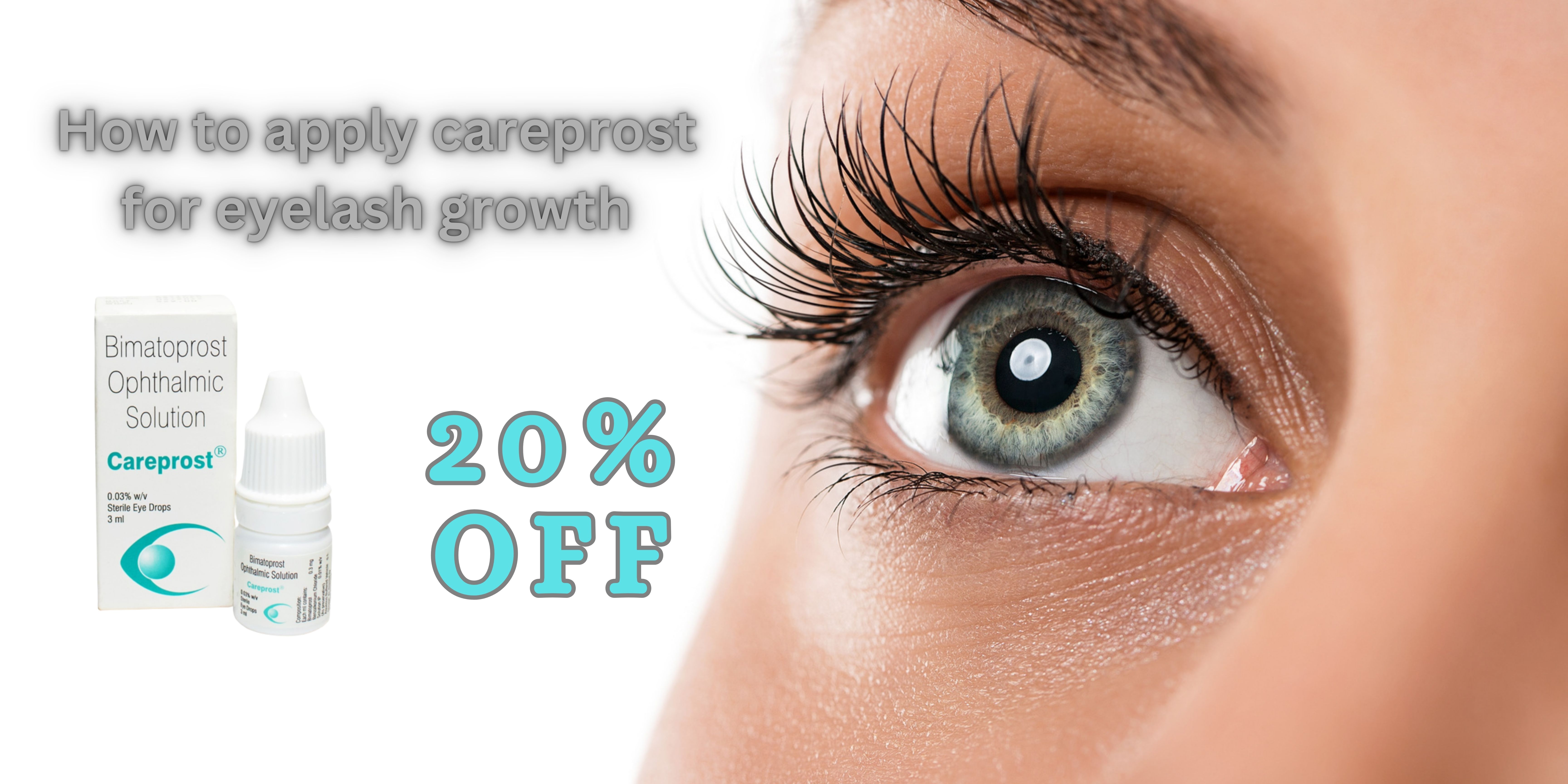 Unlocking Natural Beauty - How to Apply Careprost for Eyelash Growth